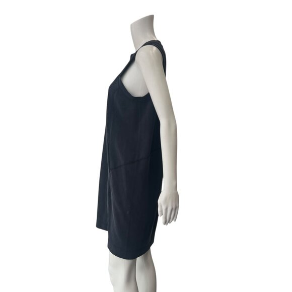 $128 Lululemon Charcoal Black Softstreme Back In Action Dress size 6 - Picture 5 of 7